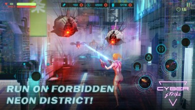 Cyber Strike - Infinite Runner [ВЗЛОМ: деньги] v 1.5 скриншот №5