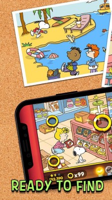 Snoopy Spot the Difference screenshot №1